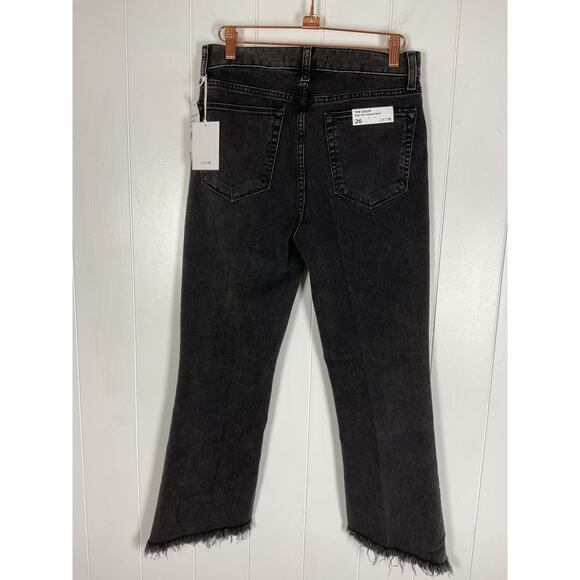Joe's Women's The Callie High Rise Cropped Boot Black Jeans Size 26 NWT - Picture 6 of 9